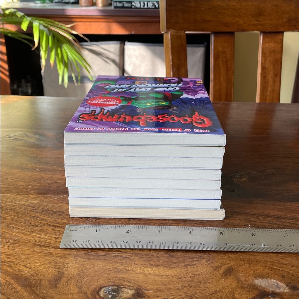 8 Goosebumps Books by R.L. Stine Horror Kids Paperbacks 7 UK Edition + 1 US - Picture 6 of 15